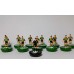 Subbuteo Andrew Table Soccer Cobra AFC on classic Hasbro bases